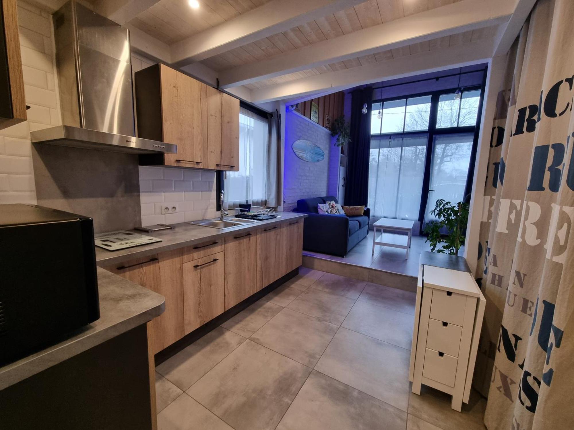 Apartmán T1Bis A La Hume Gujan-Mestras Pokoj fotografie